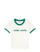 Montherlant Tee-Shirt Tops T-shirts & Tops Short-sleeved White Maison Labiche Paris