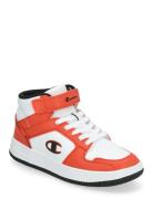 Rd18 2.0 Mid B Gs Mid Cut Shoe Sport Sneakers High-top Sneakers Orange Champion