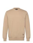 Light Terry Asker Sweat Tops Sweatshirts & Hoodies Sweatshirts Beige Mads Nørgaard