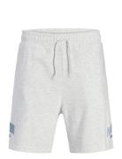 Jpstkane Detroit Sweat Shorts Mid Bottoms Shorts Sweat Shorts Grey Jack & J S