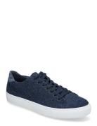 Type St - Navy Melange Kvadrat Wool Low-top Sneakers Navy Garment Project