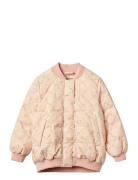 Puffer Jacket Lotte Foret Jakke Pink Wheat