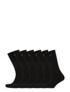 Cotton-Blend Crew Sock 6-Pack Underwear Socks Regular Socks Black Polo Ralph Lauren