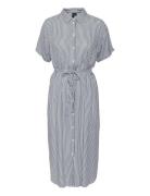 Vmmbumpy Ss Calf Shirt Dress Wvn Ga Dresses Shirt Dresses Grey Vero Moda Maternity