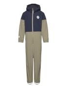 Play Softshell Playsuit Outerwear Coveralls Rainwear Coveralls Navy Viking