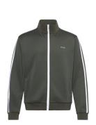 Tracksuit Zip Jacket Tops Sweatshirts & Hoodies Sweatshirts Green H2O