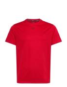 Id Train Ss Tech Tee Sport Men Sports Clothes Sport Tops Sport T-Skjorte Red Reebok Performance