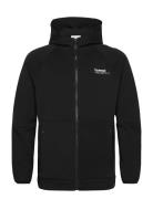 Hmltech Fleece Regular Zip Hoodie Sport Men Sport Clothing Sport Sweatshirts & Hoodies Sport Hoodies Black Hummel