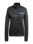 W Xpr Lt Fl J Sport Sport Clothing Sport Fleeces & Midlayers Black Adidas Terrex