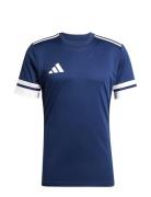 Squa25 Jsy M Sport Men Sports Clothes Sport Tops Sport T-Skjorte Navy Adidas Performance