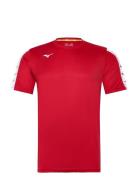 Nara Tee M Sport Men Sports Clothes Sport Tops Sport T-Skjorte Red Mizuno