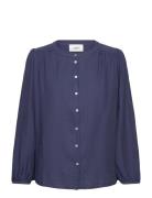 Shirt Tia Designers Shirts Long-sleeved Blue Ba&sh