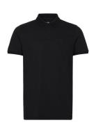 Hco. Guys Knits Tops Polos Short-sleeved Black Hollister