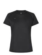 Nwlbeat W T-Shirt Sport Women Sport Clothing Sports Tops & T-shirts Sport T-Skjorte Black Newline