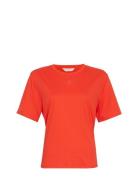 Mschmelea Icon Tee Tops T-shirts & Tops Short-sleeved Red MSCH Copenhagen