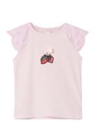 Nbfferry Ss Top Box Tops T-shirts Sleeveless Pink Name It