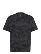 Pjt Rck Hwt Aop Ss Sport Men Sports Clothes Sport Tops Sport T-Skjorte Black Under Armour