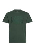 Graphic Crewneck Tee Applique Tops T-Kortærmet Skjorte Green Levi's®