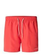Slhdane-Swimshorts Badeshorts Red Selected
