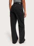 JJXX - Wide leg jeans - Black Denim - Jxtokyo Wide Rh Hw Jeans R6054 Dnm - Jeans