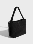 BECKSÖNDERGAARD - Håndtasker - Black - Suede Fraya Small Bag - Tasker - Handbags