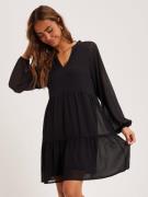 Object Collectors Item - Langærmede kjoler - Black - Objmila Gia L/S Dress Noos - Kjoler - Long sleeved dresses