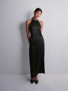 Object Collectors Item - Maxikjoler - Black - Objalamanda S/L Long Dress 129 - Kjoler - Maxi Dresses