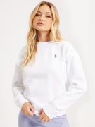 Polo Ralph Lauren - Sweatshirts - White - Ls Po-Long Sleeve-Knit - Trøjer