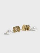 Pieces - Øreringe - Gold Colour St2 - Pcmolly F Earrings Box - Smykker - Earrings