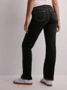 Abrand Jeans - Straight jeans - Black - 99 Low Straight Ebon - Jeans
