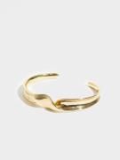 Pieces - Armbånd - Gold Colour - Fpkamilla a Bracelet Cuff Plated - Smykker - Bracelet