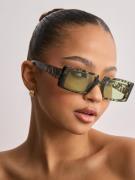 Pieces - Cat eye solbriller - Black St3-Turtle - Pcannika M Sunglasses Box - Solbriller