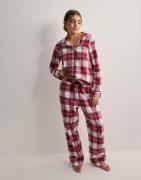 Hunkemöller - - Pj Ls Flannel Twill Check