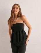 Vero Moda - Sort - Vmnight Bandeau Knit Vma