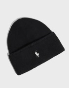 Polo Ralph Lauren - Sort - Pony Beanie-Hat-Cold Weather