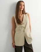 Pieces - Beige - Pckamil Sl Vest