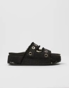 Inuikii - Sort - Slipper Jeans Studs