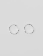 Pilgrim - Sølv - Ember Hoop Earrings