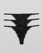 Nelly - Sort - Adore Me Thong 3-Pack
