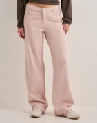 Only - Pink - Onlbrenda-Soft Life Lw Wide Pant Pn