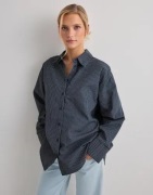 Pieces - Blå - Pcsilla Ls Check Shirt Wvn D2D