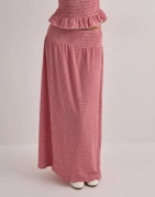 Only - Rød - Onlcelle Smock Skirt Cs Jrs