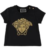 Versace T-shirt - Sort m. Medusa