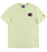 Champion Fashion T-shirt - PastelgrÃ¸n m. Logo