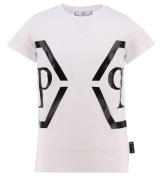 Philipp Plein T-shirt - Maxi - Hvid m. Sort