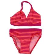 Color Kids Bikini - Vips - Pink/Orangestribet