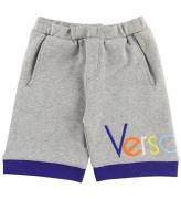 Young Versace Shorts - Sweat - GrÃ¥meleret m. Tekst