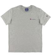 Champion Fashion T-Shirt - GrÃ¥meleret m. Logo