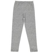 Gro Leggings - Malak - Grey Dawn m. Prikker