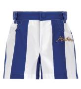 Moschino Shorts - BlÃ¥/Hvid Stribet